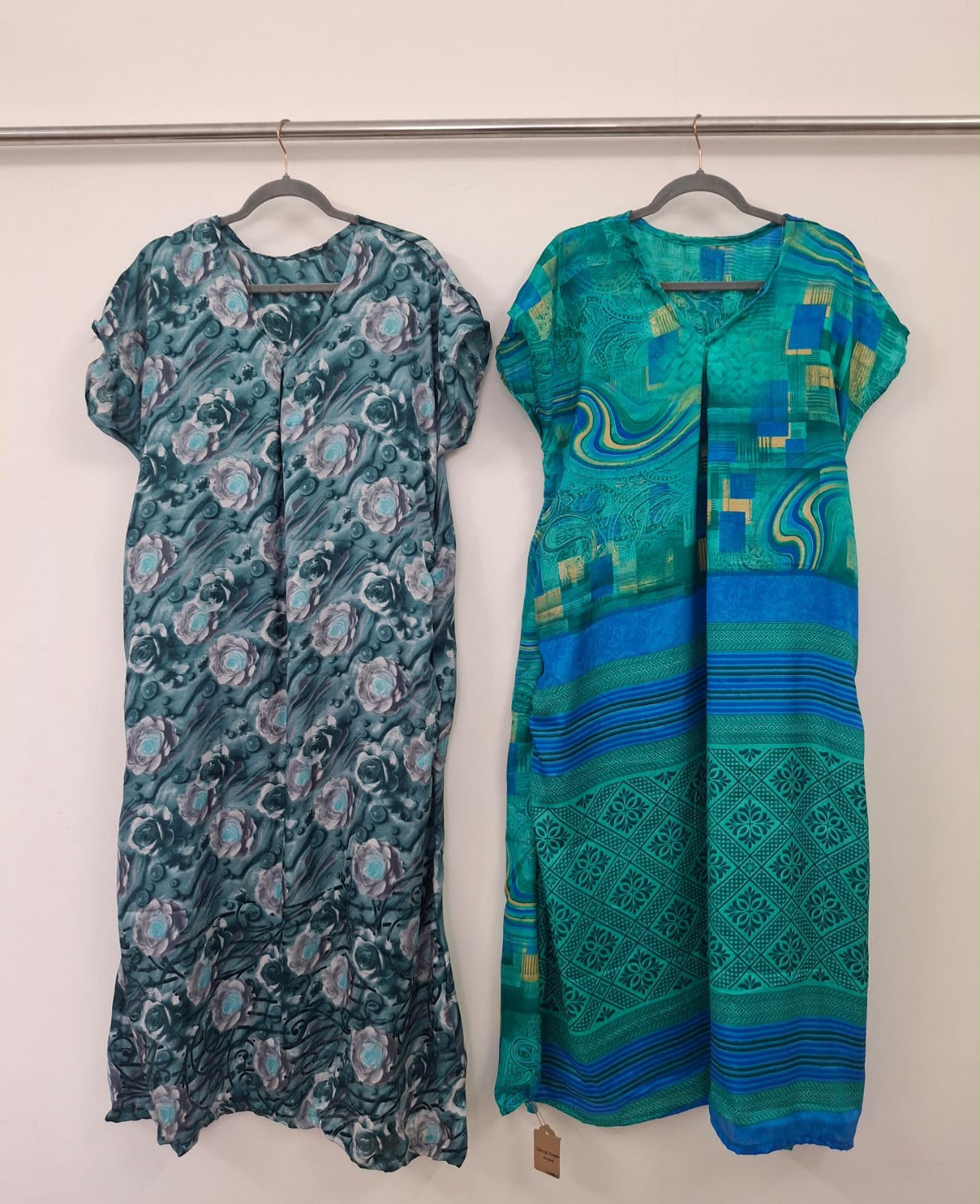 Sarah.B-Pack of Two Petite Regular Sapna Dresses-FSP-011 - Rangeelaa- Fairtrade Sustainable Women's Clothingdresses