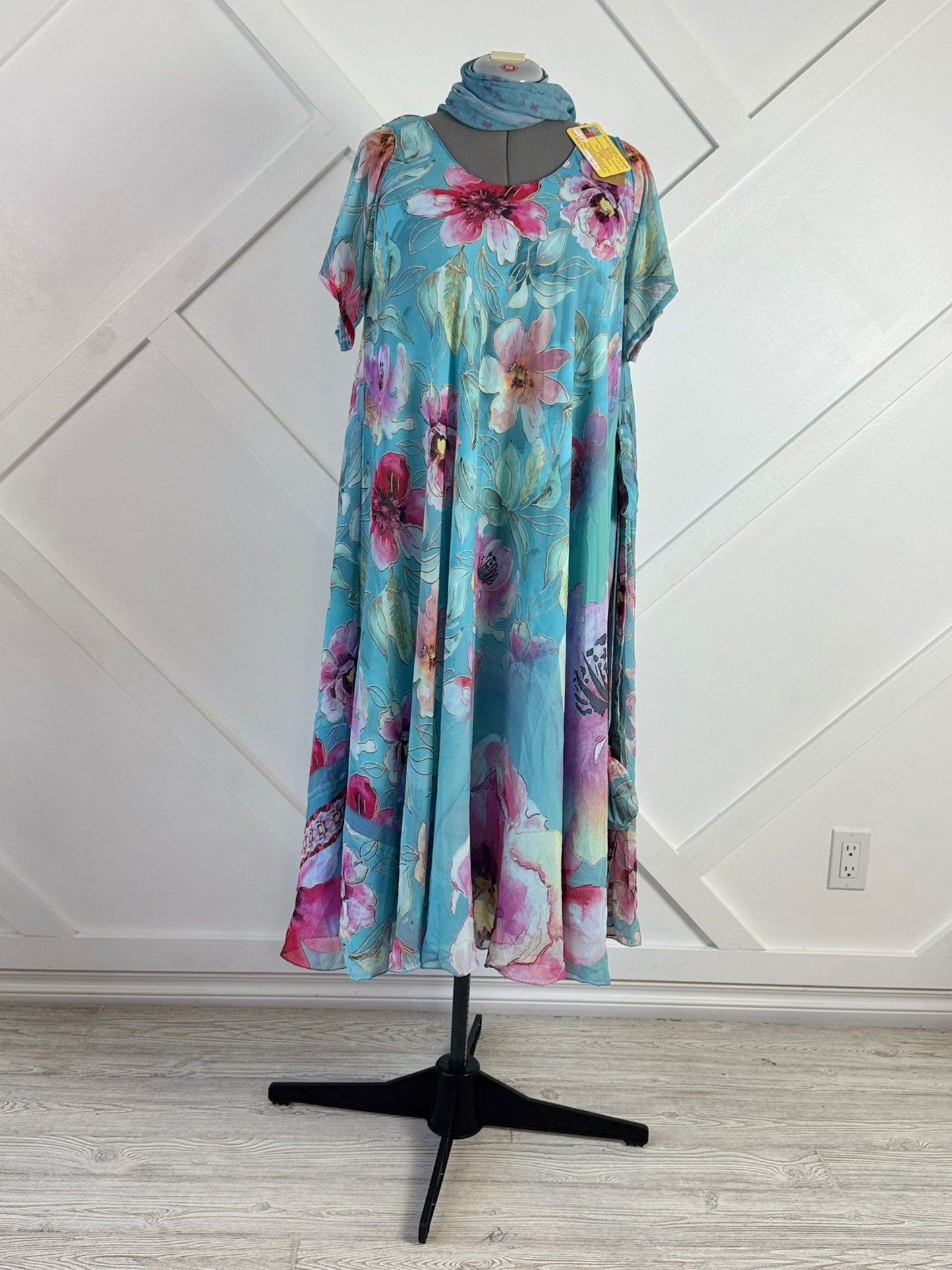 Sarah.S-Digital print Non Plus LINED Mahika-Dispatch Payment - Rangeelaa- Fairtrade Sustainable Women's Clothing