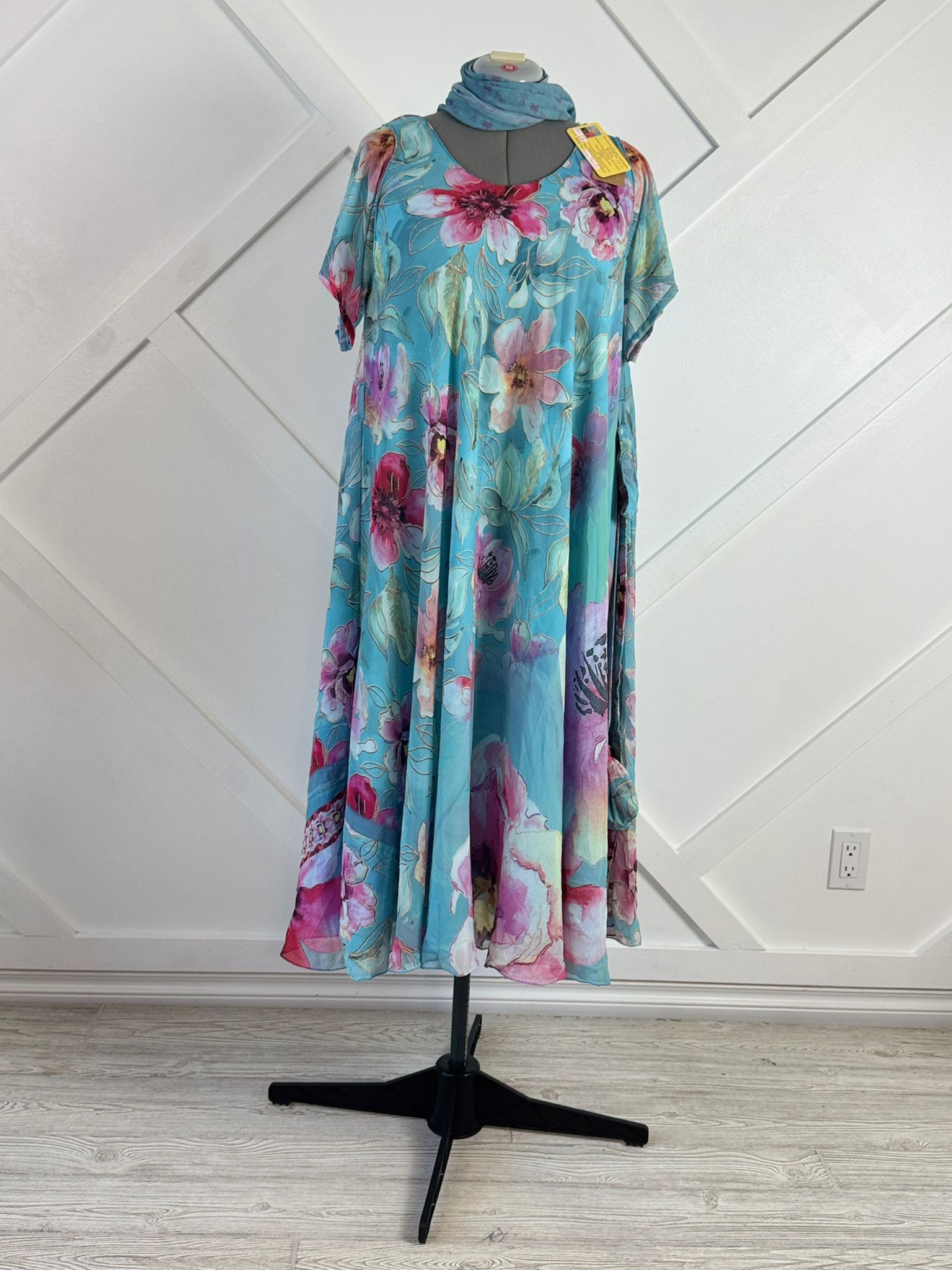 Sarah.S-Digital print Non Plus LINED Mahika-Dispatch Payment - Rangeelaa- Fairtrade Sustainable Women's Clothing