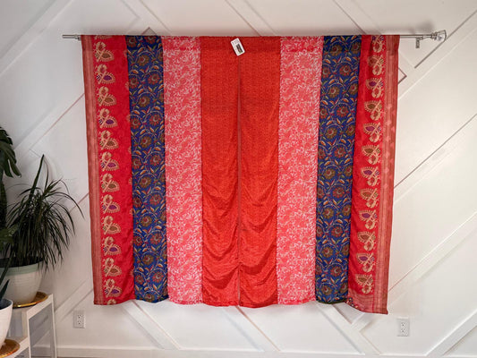 Set of Two curtain panels 40 inch(w) 63 inch(L) - P005 - Rangeelaa - Fairtrade Sustainable Women's Clothing