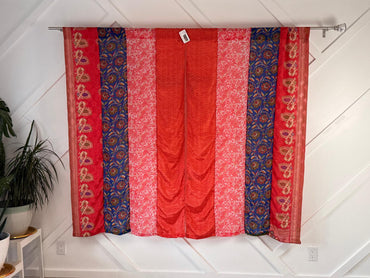 Set of Two curtain panels 40 inch(w) 63 inch(L) - P005 - Rangeelaa - Fairtrade Sustainable Women's Clothing