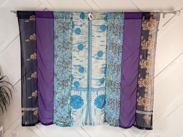 Set of Two curtain panels 40 inch(w) 63 inch(L) - P007 - Rangeelaa - Fairtrade Sustainable Women's Clothing