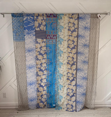 Set of Two curtain panels 40 inch(w)84 inch(L) - S001 - Rangeelaa - Fairtrade Sustainable Women's Clothing