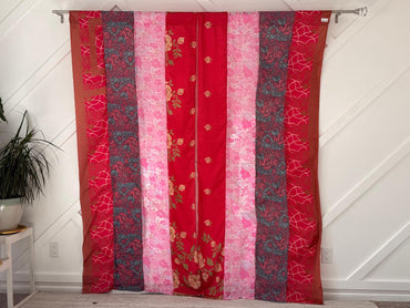Set of Two curtain panels 40 inch(w)84 inch(L) - S007 - Rangeelaa - Fairtrade Sustainable Women's Clothing