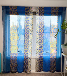 Set of Two curtain panels 40 inch(w)84 inch(L) -S009