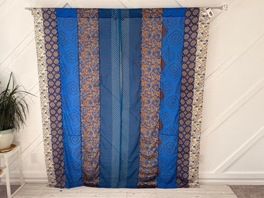Set of Two curtain panels 40 inch(w)84 inch(L) - S009 - Rangeelaa - Fairtrade Sustainable Women's Clothing