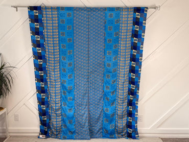 Set of Two curtain panels 40 inch(w)84 inch(L) - S011 - Rangeelaa - Fairtrade Sustainable Women's Clothing