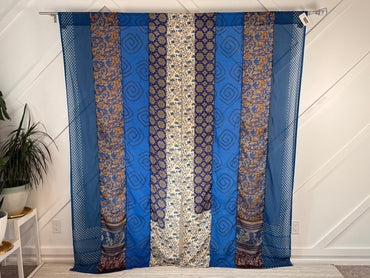 Set of Two curtain panels 40 inch(w)84 inch(L) - S016 - Rangeelaa - Fairtrade Sustainable Women's Clothing