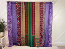 Set of Two curtain panels 50 inch(w)84 inch(L) -B001