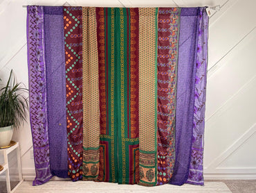 Set of Two curtain panels 50 inch(w)84 inch(L) - B001 - Rangeelaa - Fairtrade Sustainable Women's Clothing