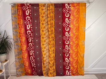 Set of Two curtain panels 50 inch(w)84 inch(L) - B002 - Rangeelaa - Fairtrade Sustainable Women's Clothing