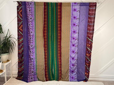 Set of Two curtain panels 50 inch(w)84 inch(L) - B006 - Rangeelaa - Fairtrade Sustainable Women's Clothing