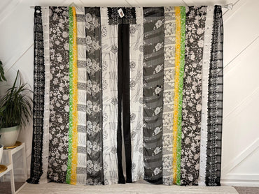 Set of Two curtain panels 50 inch(w)84 inch(L) - B007 - Rangeelaa - Fairtrade Sustainable Women's Clothing