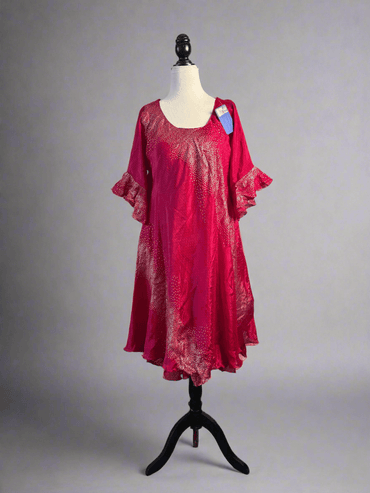 Slim Petite Mahika Dress - F006 - Rangeelaa - Fairtrade Sustainable Women's Clothing