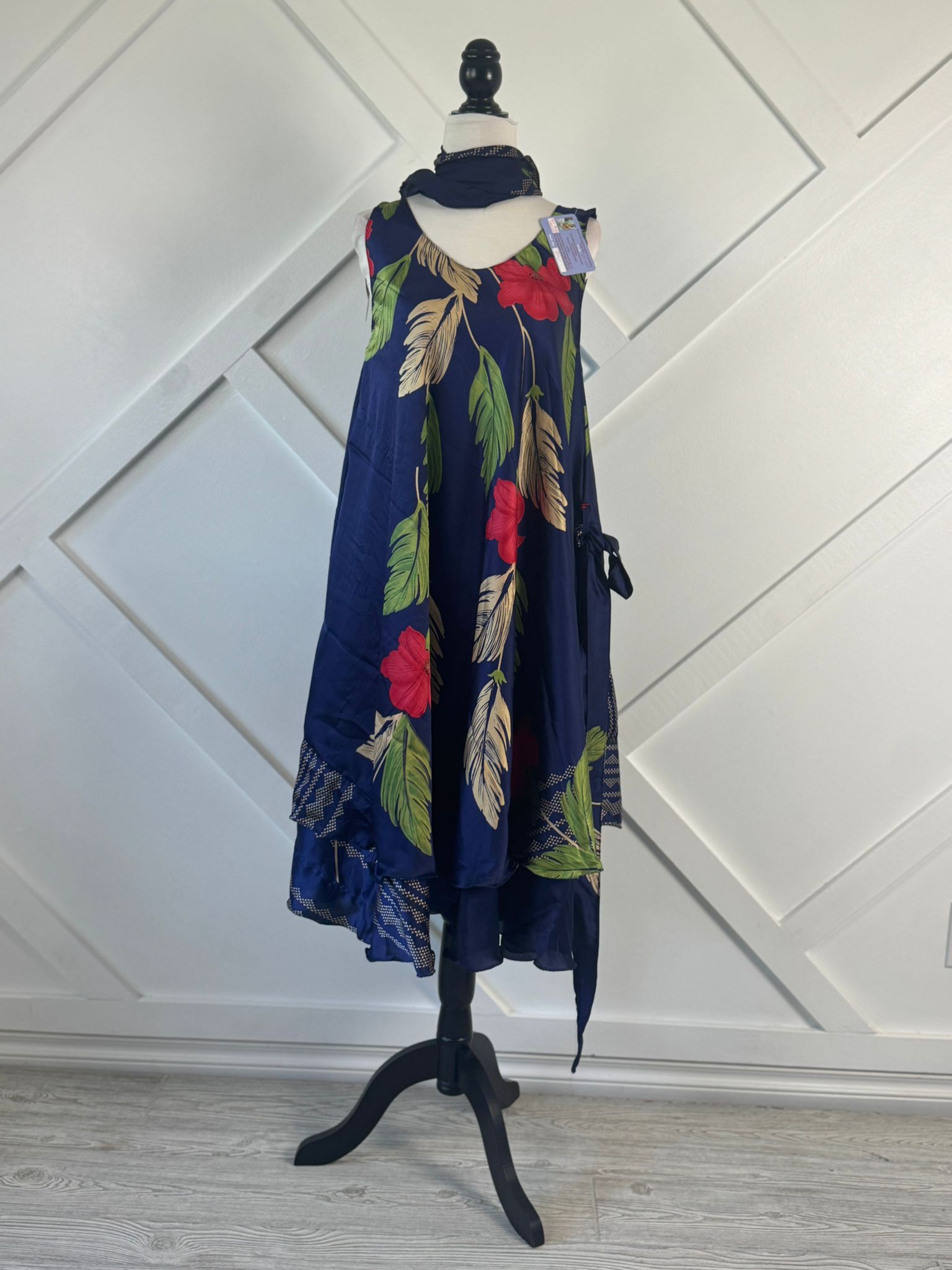 Slim Petite Original Mahika with matching Scarf- ED001 - Rangeelaa- Fairtrade Sustainable Women's Clothing