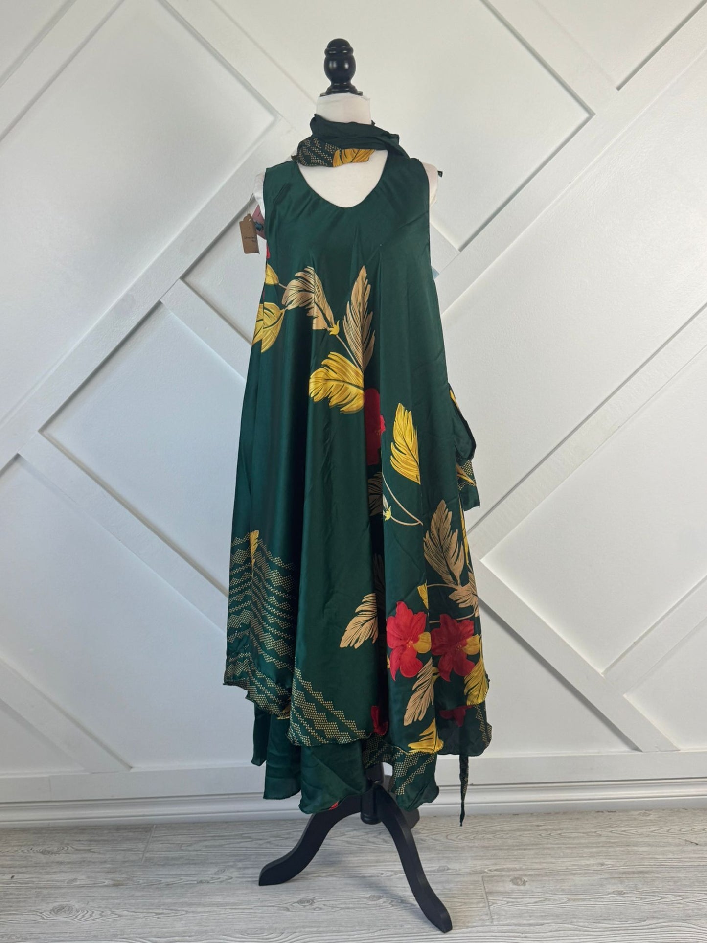 Slim Petite Original Mahika with matching Scarf- ED035 - Rangeelaa- Fairtrade Sustainable Women's Clothing