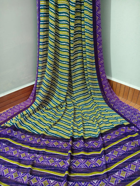 Wandering Lines, Saree to Bohemian Dress - Rangeelaa- Fairtrade Sustainable Women's Clothing