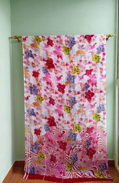 Wild Flower Swirls - Rangeelaa- Fairtrade Sustainable Women's Clothing