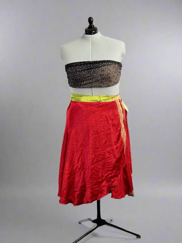 XL Harmony Two Layered Skirt - 003 - Rangeelaa - Fairtrade Sustainable Women's Clothing