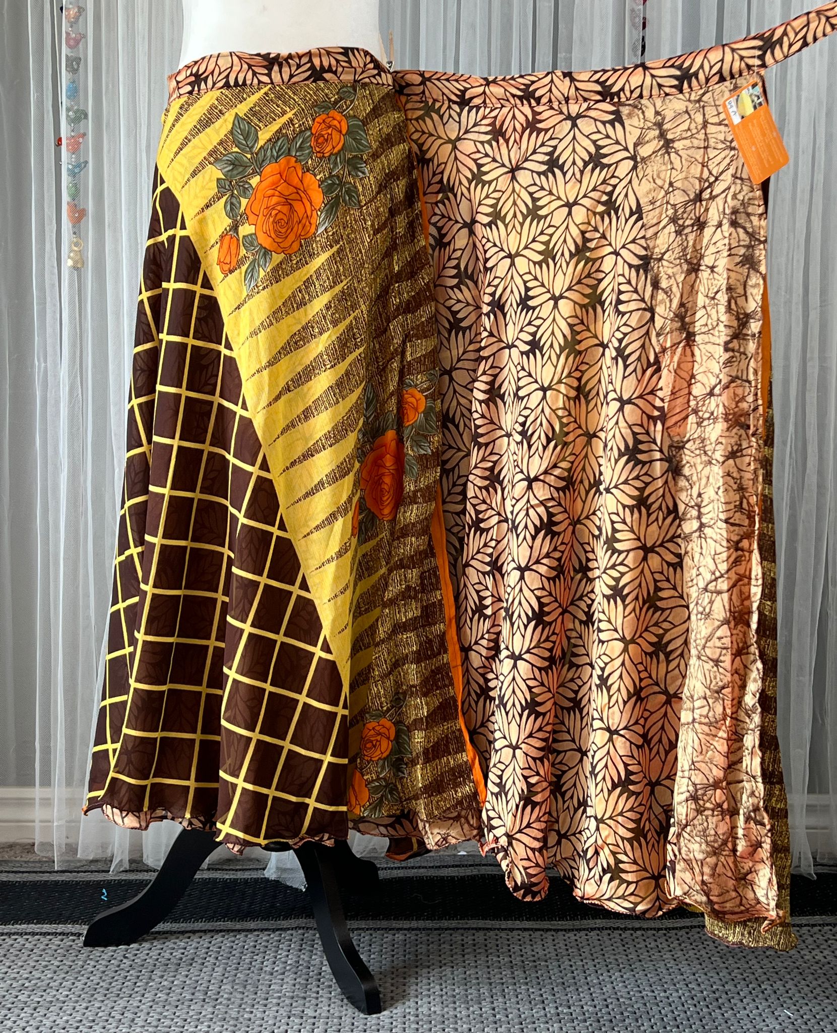 Festive Regular Ankle FT032 - Rangeelaa- Fairtrade Sustainable Women's Clothingsaree wrap skirts