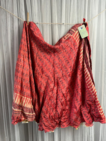Festive Regular Calf-FS005 - Rangeelaa- Fairtrade Sustainable Women's Clothingsaree wrap skirts
