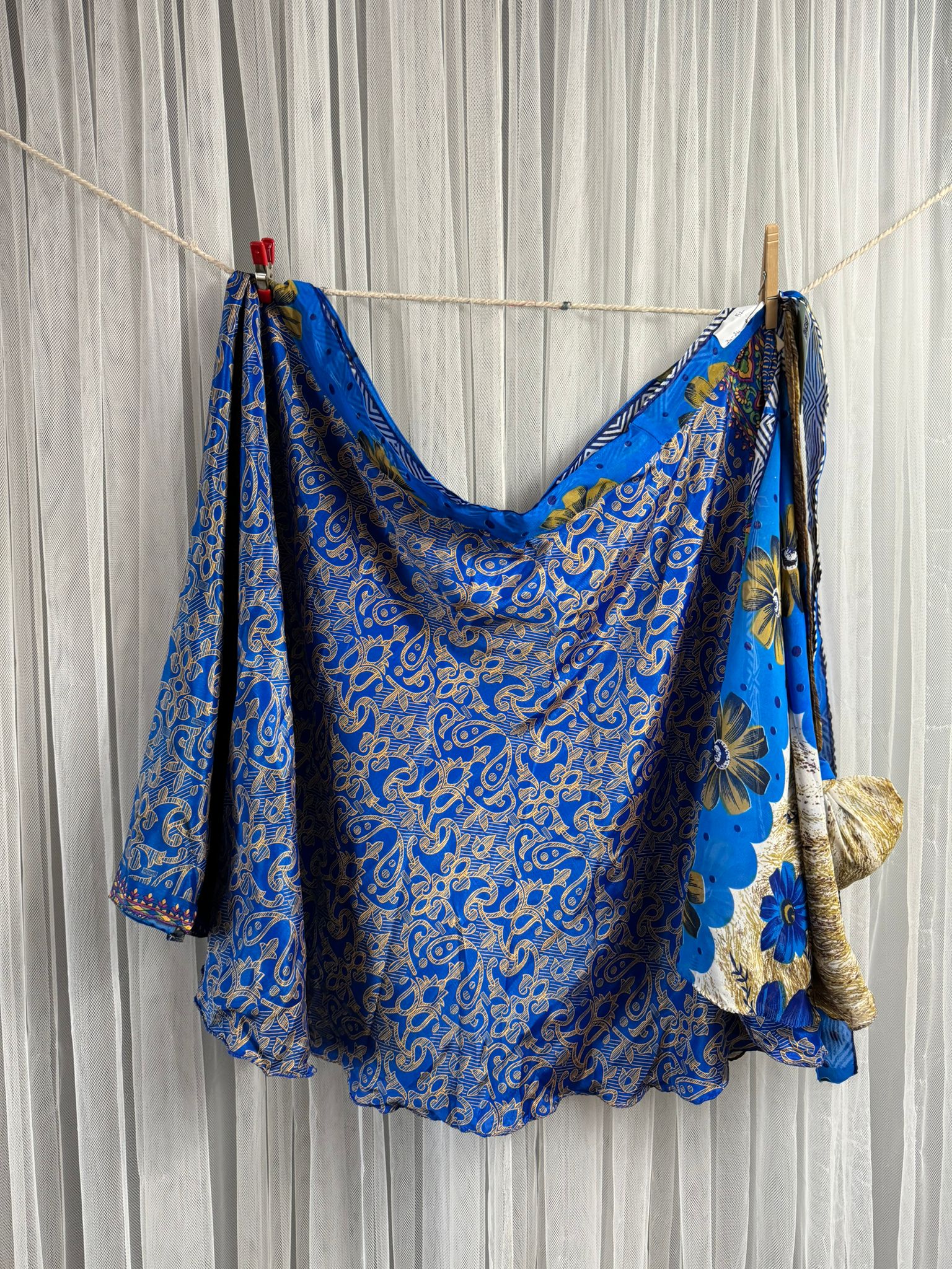 Festive Regular Mini -FS001 - Rangeelaa- Fairtrade Sustainable Women's Clothingsaree wrap skirts