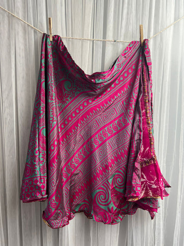 Festive Regular Tea FA005 - Rangeelaa- Fairtrade Sustainable Women's Clothingsaree wrap skirts