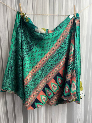 Festive Regular Tea FA010 - Rangeelaa- Fairtrade Sustainable Women's Clothingsaree wrap skirts