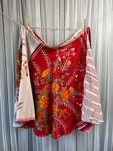 Festive Regular Tea FA015 - Rangeelaa- Fairtrade Sustainable Women's Clothingsaree wrap skirts