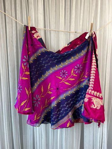 Festive Regular Tea FA017 - Rangeelaa- Fairtrade Sustainable Women's Clothingsaree wrap skirts