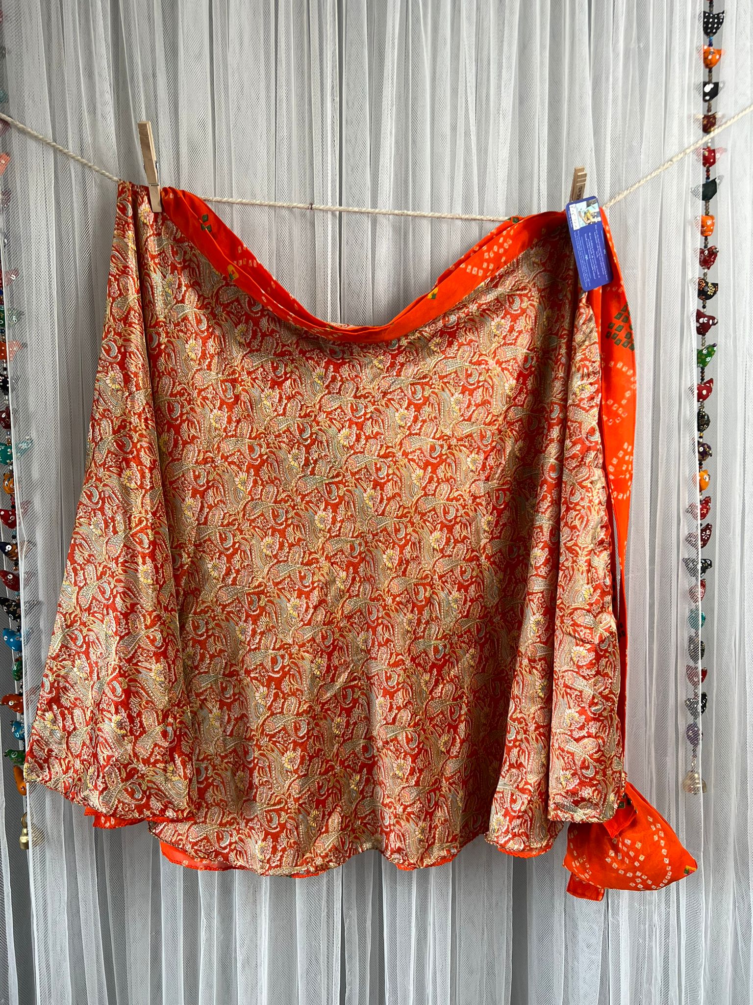 Festive Regular Tea FP001 - Rangeelaa- Fairtrade Sustainable Women's Clothingsaree wrap skirts