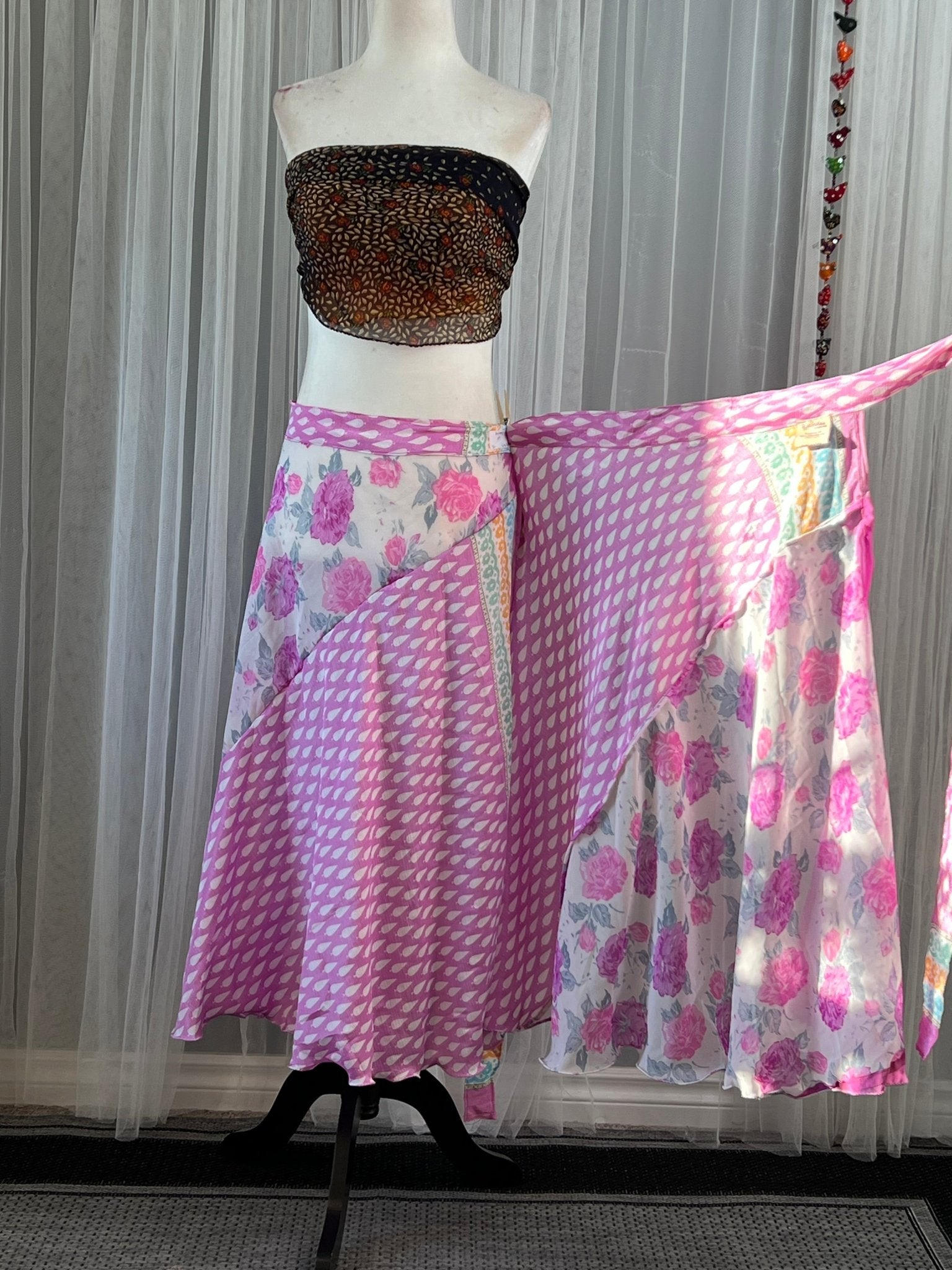 Harmony skirt-Regular calf-001 - Rangeelaa- Fairtrade Sustainable Women's Clothing