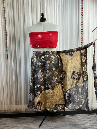 Harmony skirt-XL calf-004 - Rangeelaa- Fairtrade Sustainable Women's Clothing