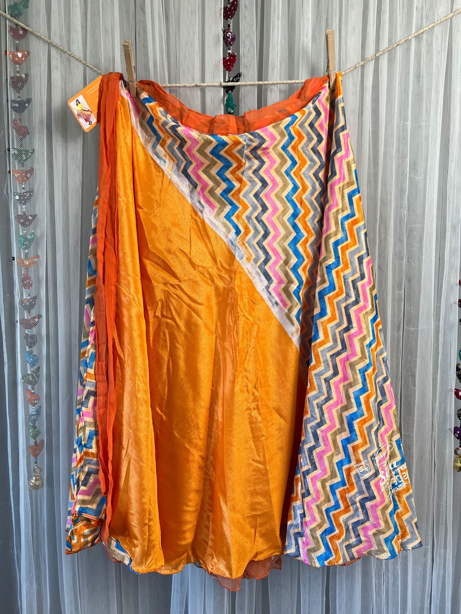 Junior Tea skirt PJ013 - Rangeelaa- Fairtrade Sustainable Women's Clothing