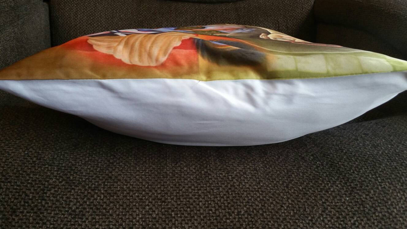 Krishna-Budha Digital print Bohemian Cushion Covers - Rangeelaa- Fairtrade Sustainable Women's ClothingEthnic Cushion Covers