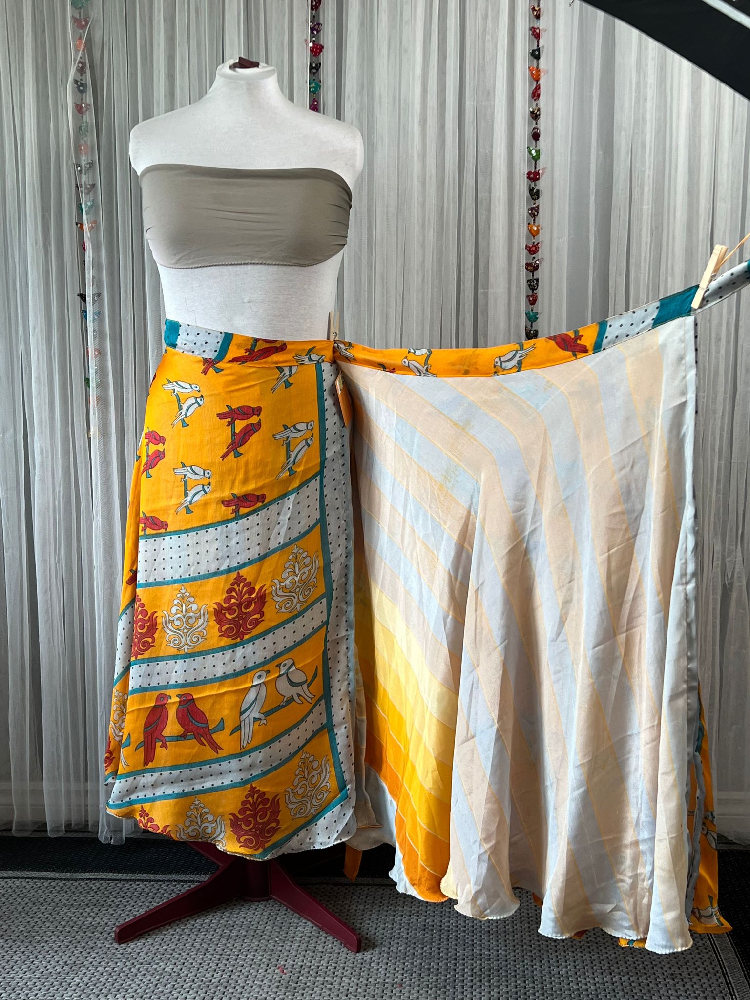 Mytri Premium XL Ankle -PJ002 - Rangeelaa- Fairtrade Sustainable Women's Clothingsaree wrap skirts