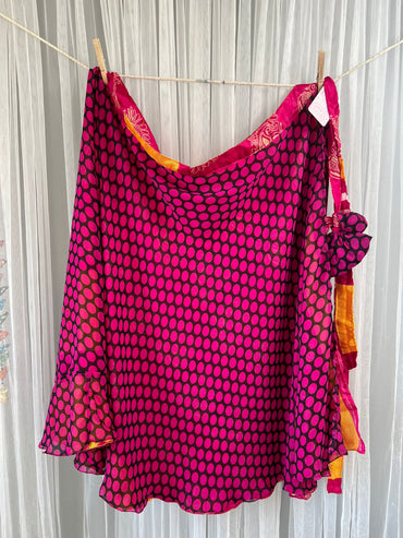 Mytri Premium XL Calf PU006 - Rangeelaa- Fairtrade Sustainable Women's Clothingsaree wrap skirts