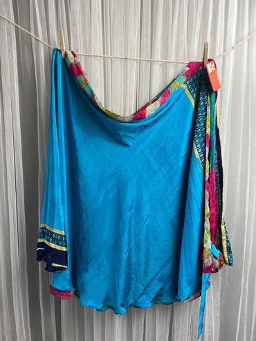 Mytri Premium XL Tea PR007 - Rangeelaa- Fairtrade Sustainable Women's Clothingsaree wrap skirts