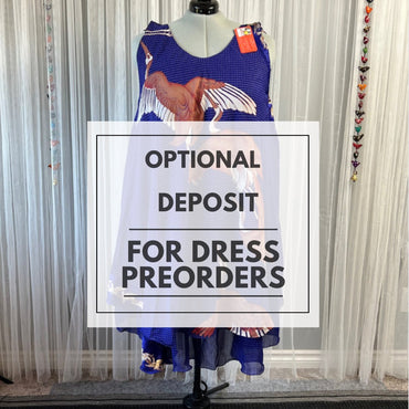 Optional Deposit for DRESS preorders - Rangeelaa- Fairtrade Sustainable Women's Clothing