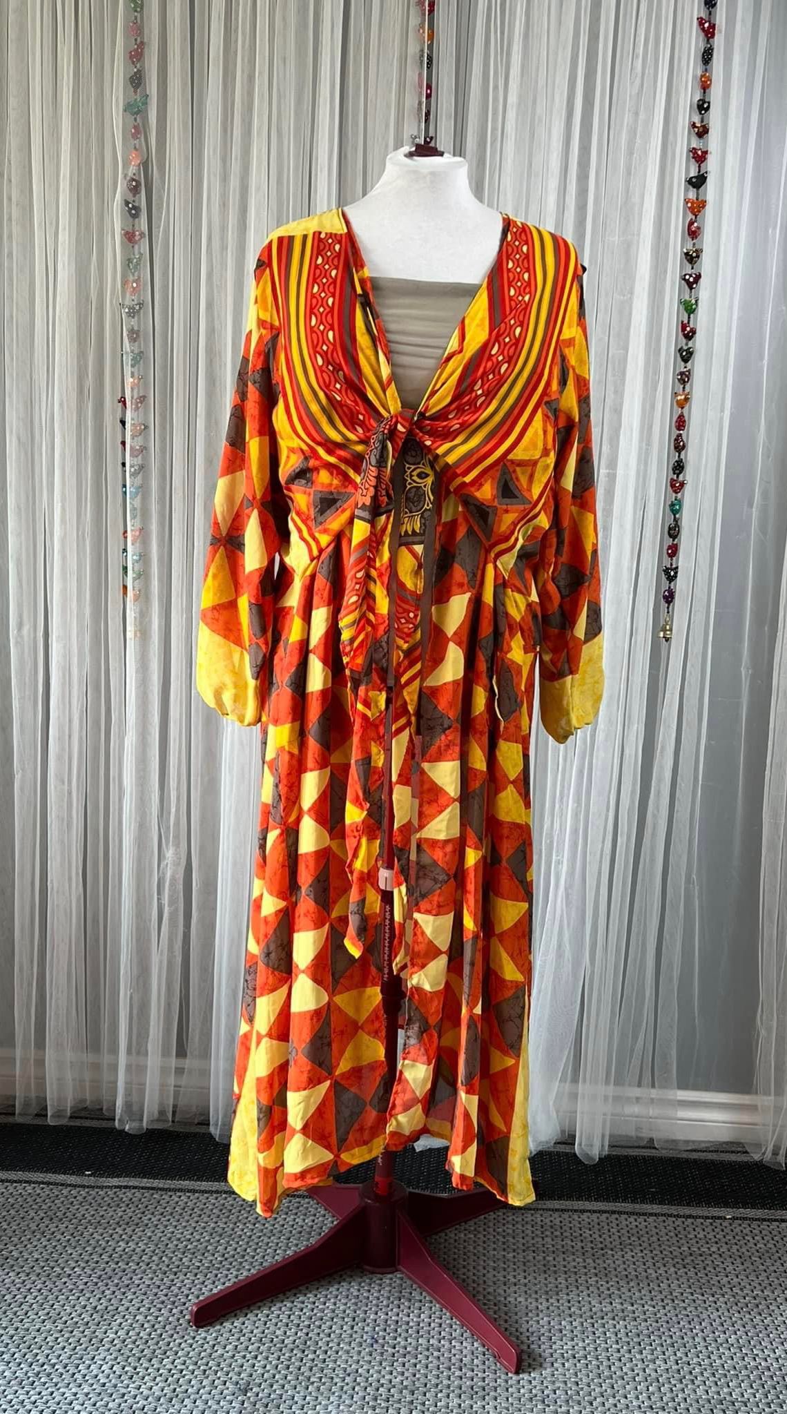Plus Choli Kimono No Scarf PJ004 - Rangeelaa- Fairtrade Sustainable Women's Clothing