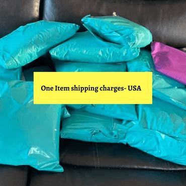 Shipping charges for One item-USA - Rangeelaa- Fairtrade Sustainable Women's Clothing