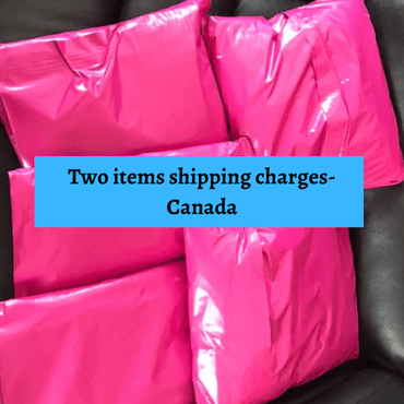 Shipping charges for Two Items-Canada - Rangeelaa- Fairtrade Sustainable Women's Clothing