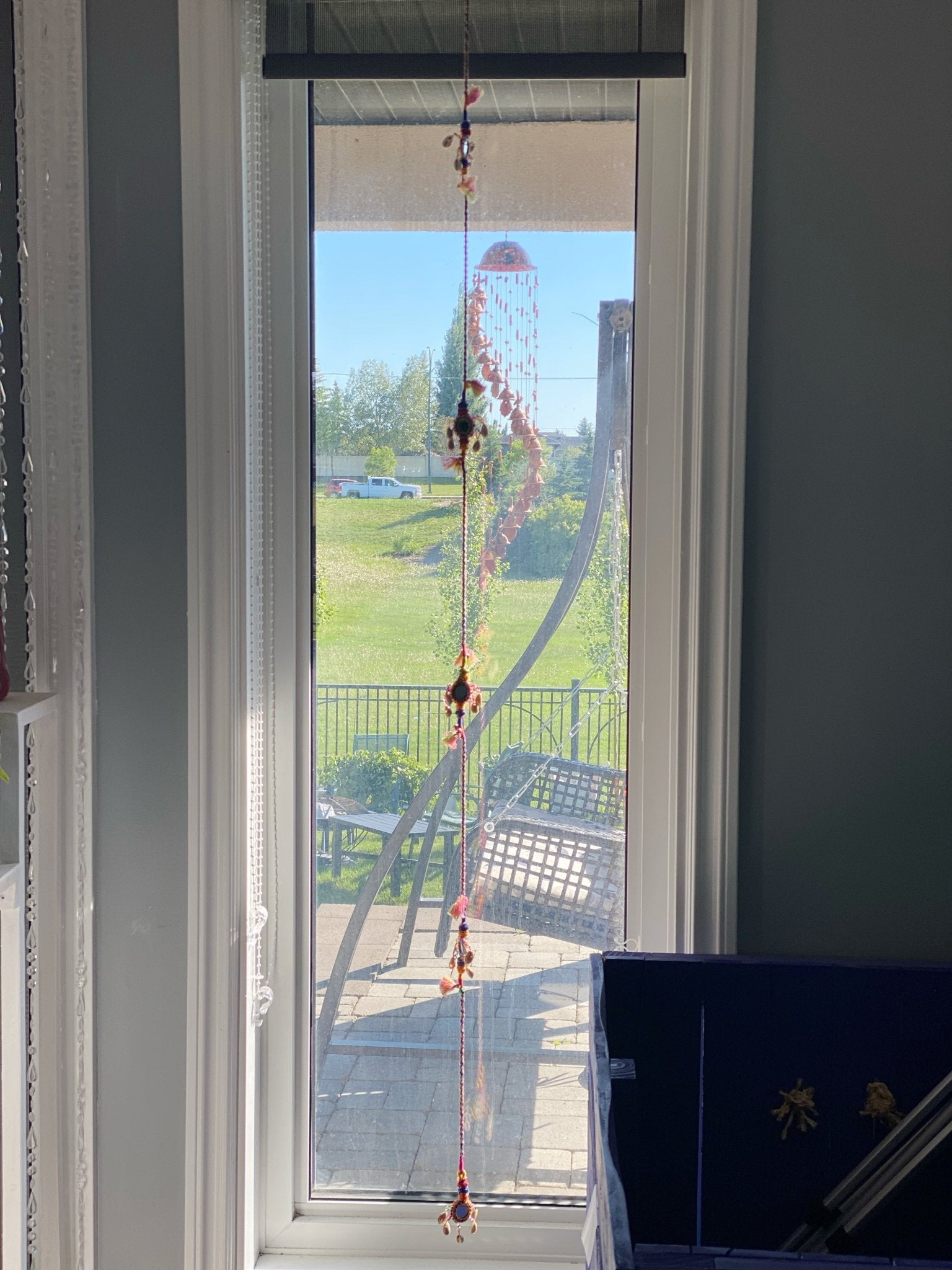 Thread & Mirror String garland - Rangeelaa- Fairtrade Sustainable Women's Clothing
